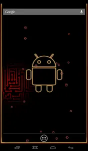 Droid 3D Live Wallpaper screenshot 0