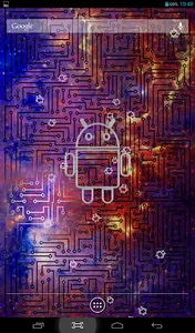 Droid 3D Live Wallpaper screenshot 1