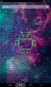 Droid 3D Live Wallpaper screenshot 4