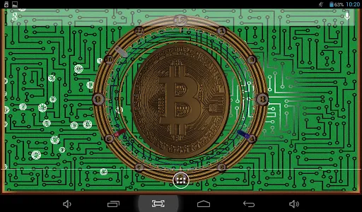 Bitcoin LIve Wallpaper 3D screenshot 12