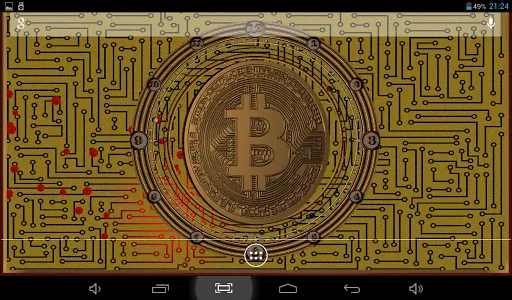 Bitcoin LIve Wallpaper 3D screenshot 9