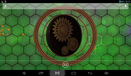 Gear Clock 3D Live Wallpaper screenshot 11
