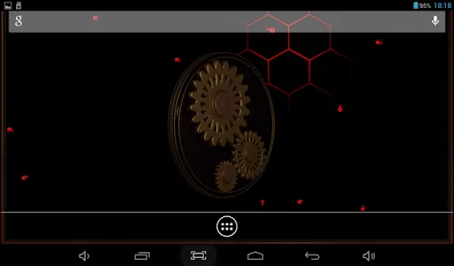 Gear Clock 3D Live Wallpaper screenshot 13