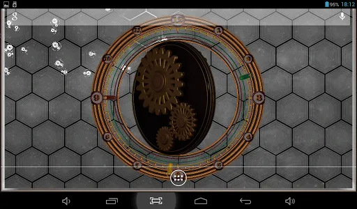 Gear Clock 3D Live Wallpaper screenshot 18