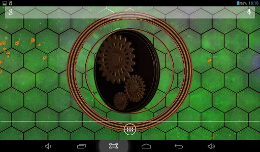 Gear Clock 3D Live Wallpaper screenshot 19
