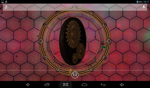 Gear Clock 3D Live Wallpaper screenshot 20