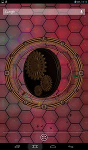 Gear Clock 3D Live Wallpaper screenshot 4
