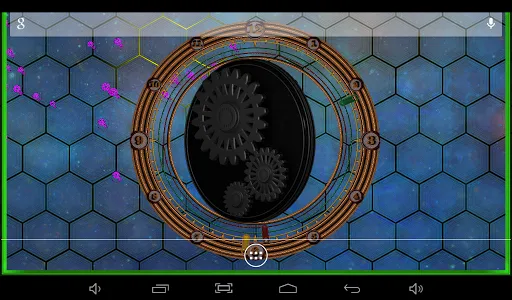 Gear Clock 3D Live Wallpaper screenshot 9