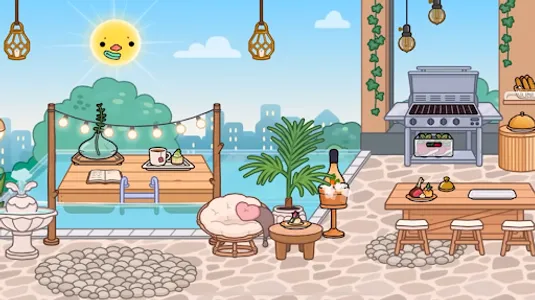 Toca Boca Ideas Aesthetic Room screenshot 1