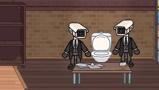 Toca Boca Skibidi HD Wallpaper screenshot 3