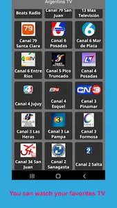 TV Argentina en Vivo HD screenshot 1