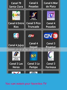 TV Argentina en Vivo HD screenshot 15