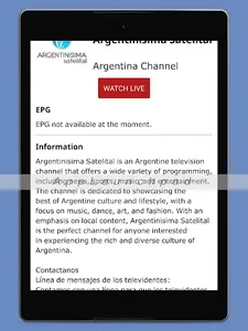 TV Argentina en Vivo HD screenshot 17