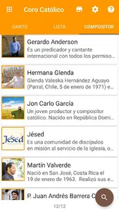 Coro Católico screenshot 2