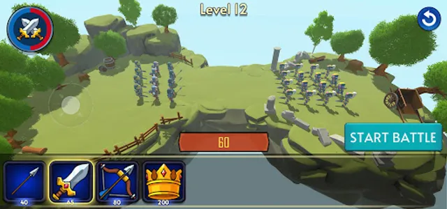 Royal Battle Simulator screenshot 1