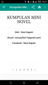 Kumpulan Novel Weni Saputri screenshot 1