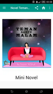Novel Teman Sabtu Malam screenshot 0