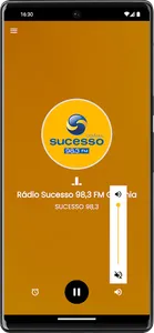 Rádio Sucesso 98,3 FM Goiânia screenshot 4