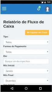 Fluxo de Caixa - Simples screenshot 4