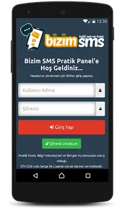 Bizim SMS | Pratik Panel screenshot 1