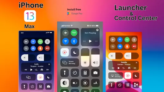 iPhone 13 pro max Launcher iOS screenshot 2