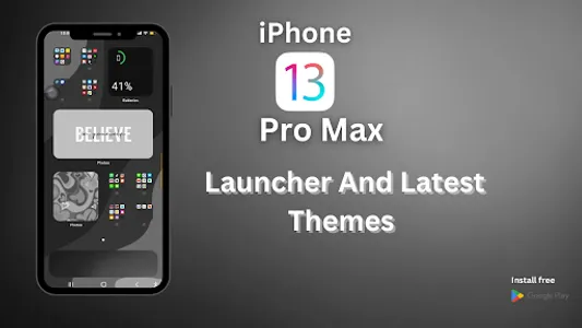 iPhone 13 pro max Launcher iOS screenshot 3