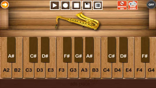 Professional Saxophone screenshot 0