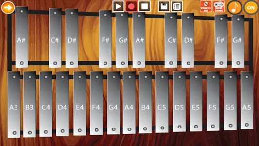 Professional Xylophone screenshot 1