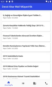 Davut Akar Serbest Muhasebeci  screenshot 0