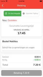 Pitza Service Beveren screenshot 3