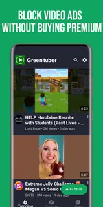 GreenTuber Lite Block Ads screenshot 0