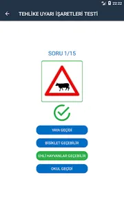 Trafik İşaretleri (Sınavlı) screenshot 6
