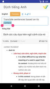 VIKI Translator: English Vietn screenshot 3
