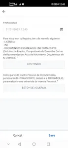 RH Transporte screenshot 6