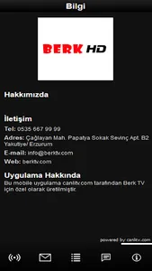 Berk Tv screenshot 2