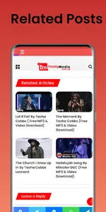 Trinity Media Blog screenshot 1
