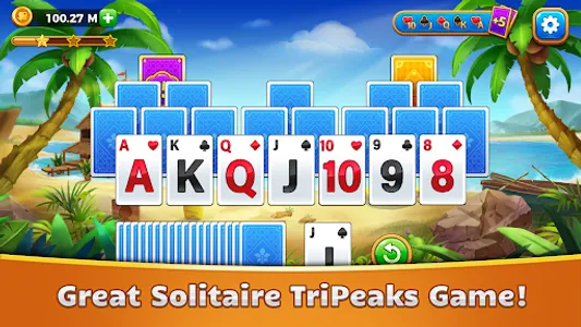 TriPeaks Solitaire Card Games screenshot 0