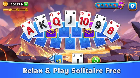 TriPeaks Solitaire Card Games screenshot 1