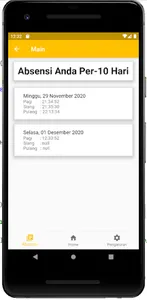 Sistem Absensi Berbasis Androi screenshot 2