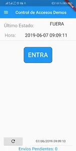 Control Entradas Movil screenshot 0