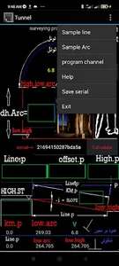 Tunnel surveying screenshot 5