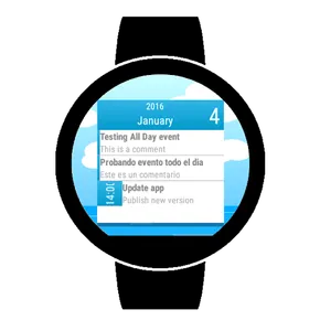 Wear Calendar 2020 (Wear OS) screenshot 4