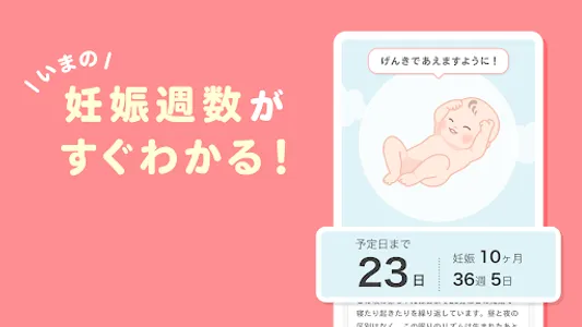 トモニテ妊娠-出産に役立ち赤ちゃんの様子がわかる旧ママデイズ screenshot 1