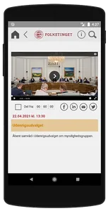 Tv fra Folketinget screenshot 7