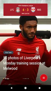 The Official Liverpool FC App screenshot 0