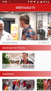Greifswald TV screenshot 1