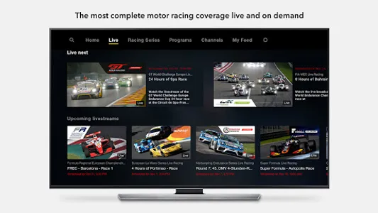 Motorsport.tv for Android TV screenshot 1