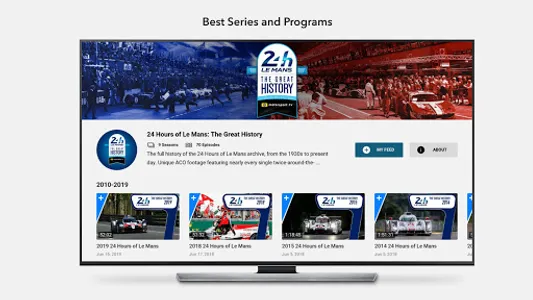 Motorsport.tv for Android TV screenshot 3