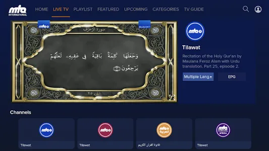 Muslim Television Ahmadiyya (M screenshot 1