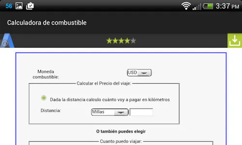 Calculadora de combustible screenshot 12